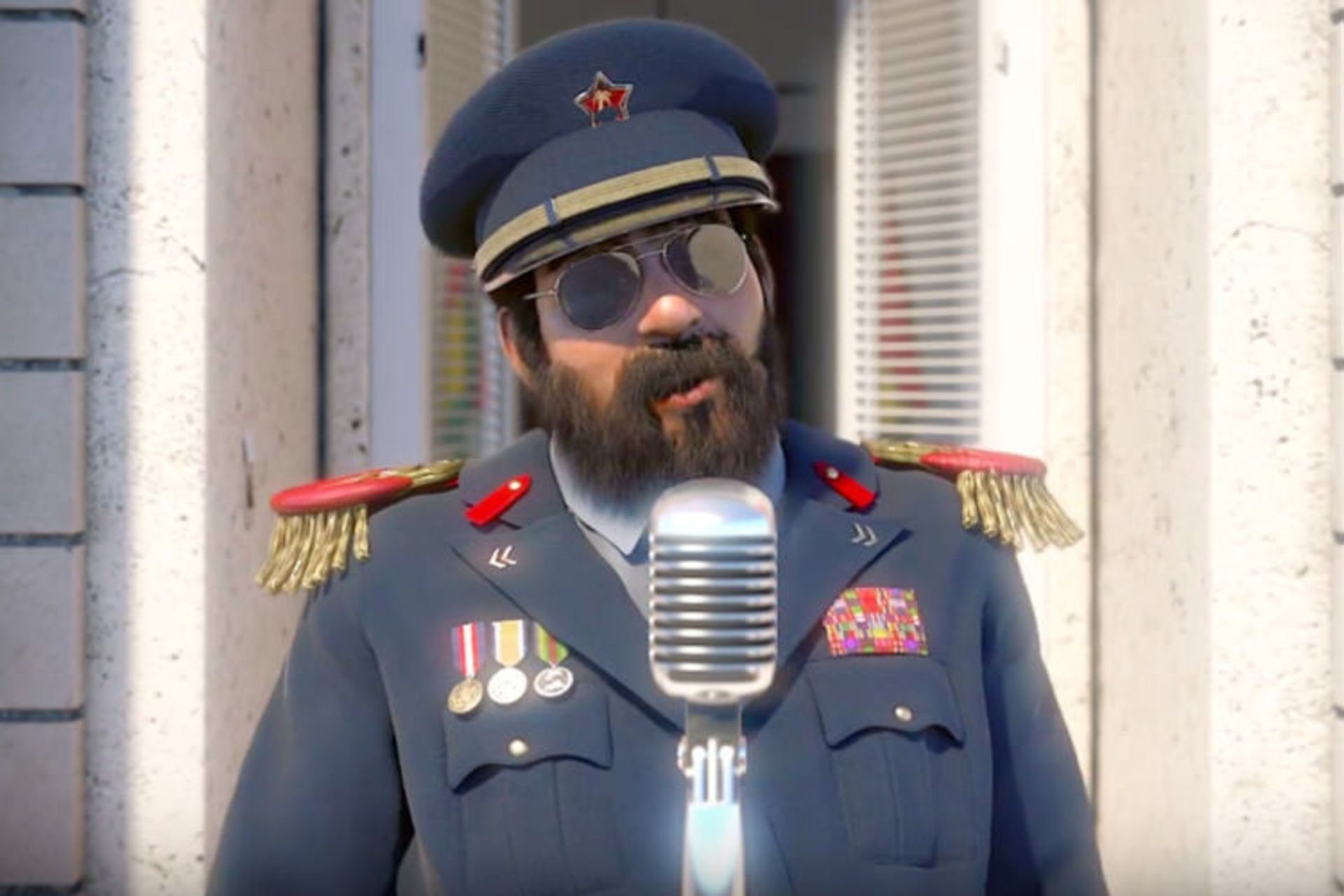 سخنرانی کاراکتر بازی Tropico 6 