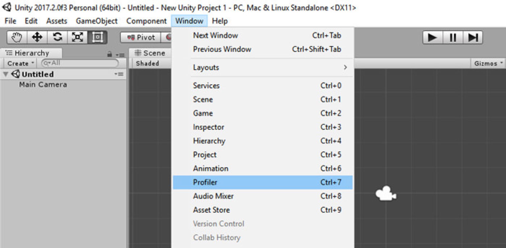 unity profiler