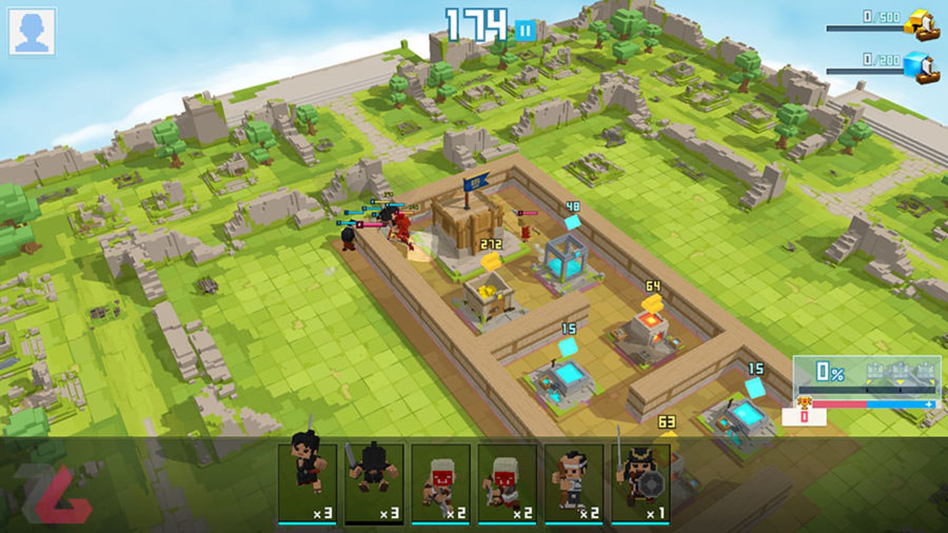 بازی Craft Warriors