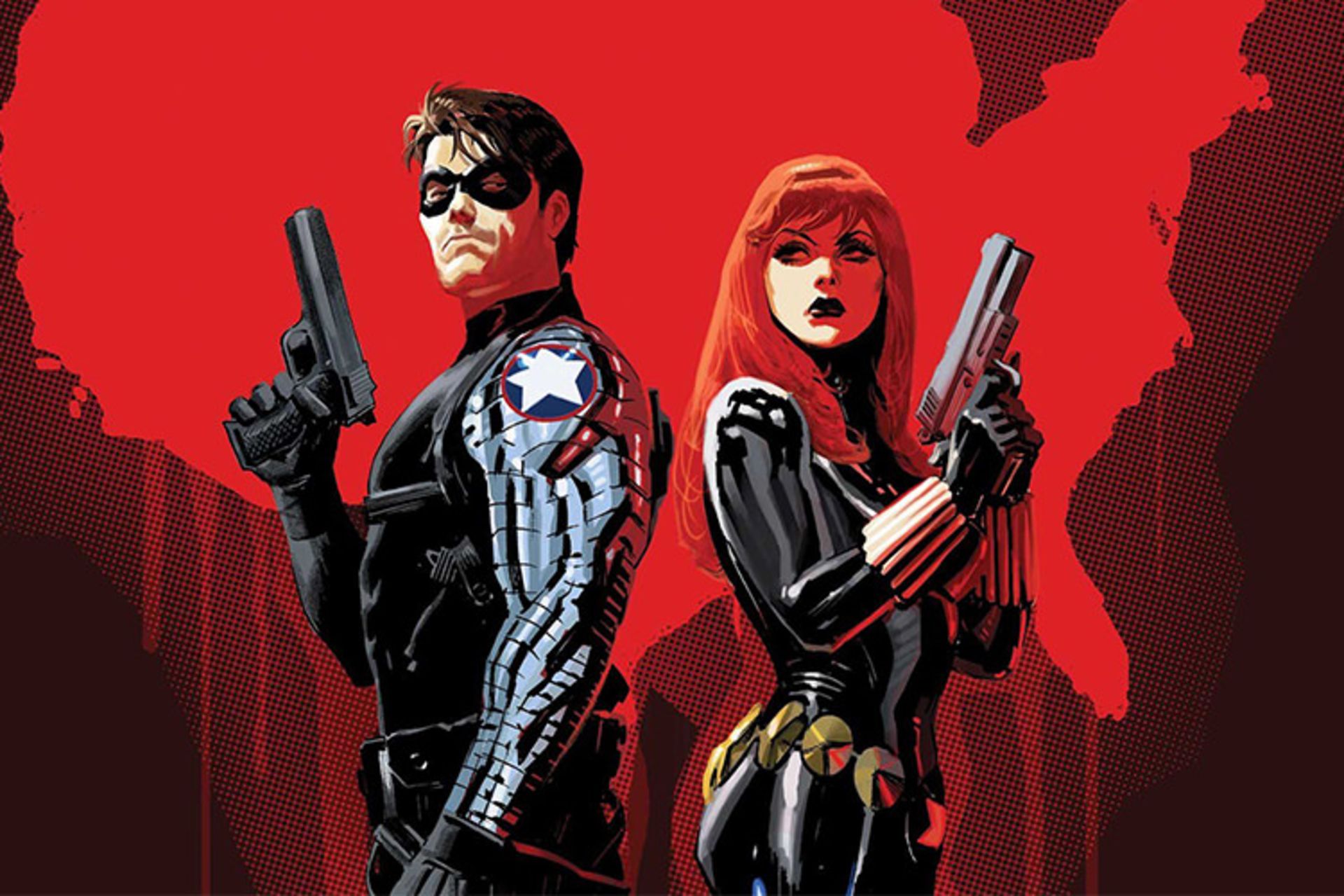 Winter Soldier and Black Widow