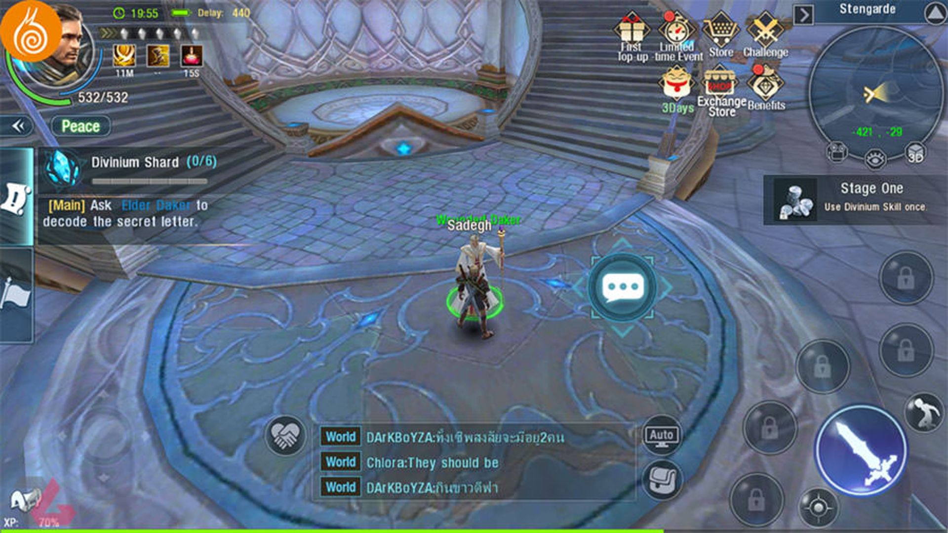 بازی موبایل Tales of Gaia