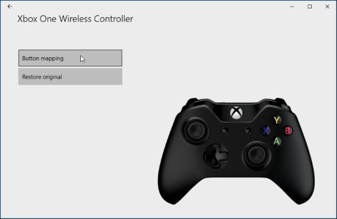 remap xbox one controller 4