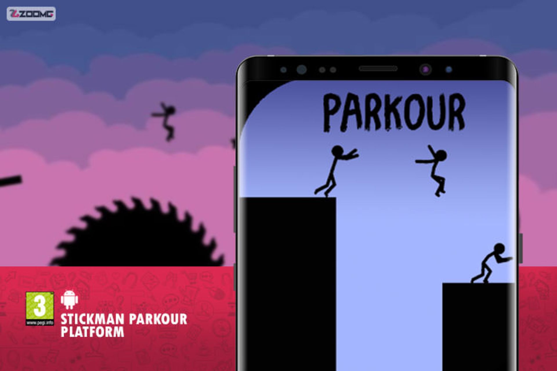 Stickman parkour