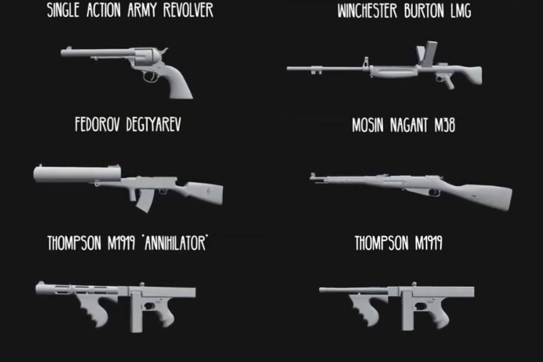 Battlefield 1 Weapons