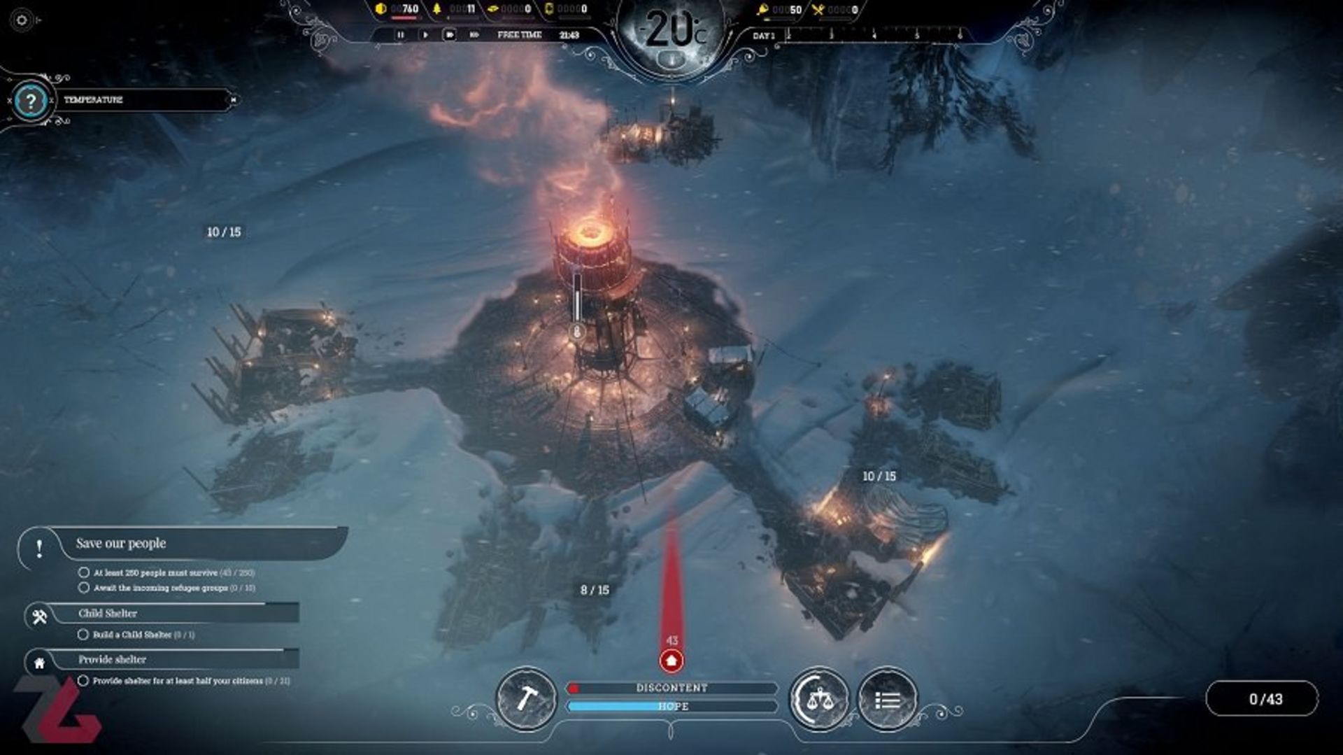 بررسی بازی Frostpunk