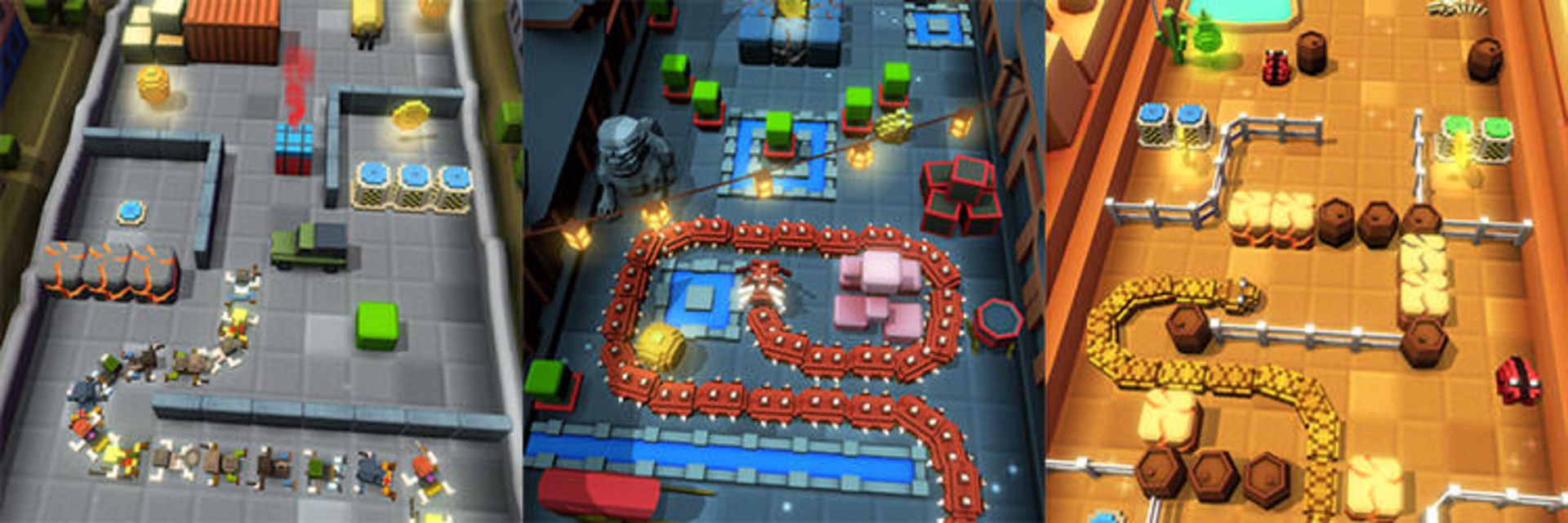 بازی ‌Blocky Snakes