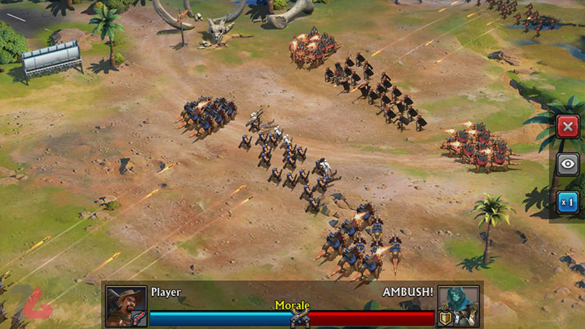 بازی Dino War