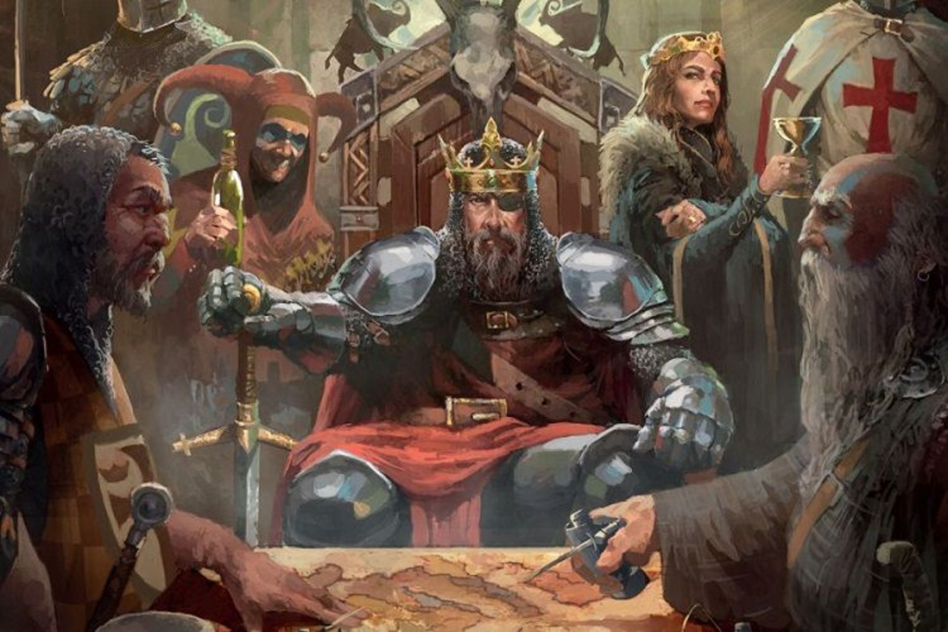 بازی رومیزی Crusader Kings