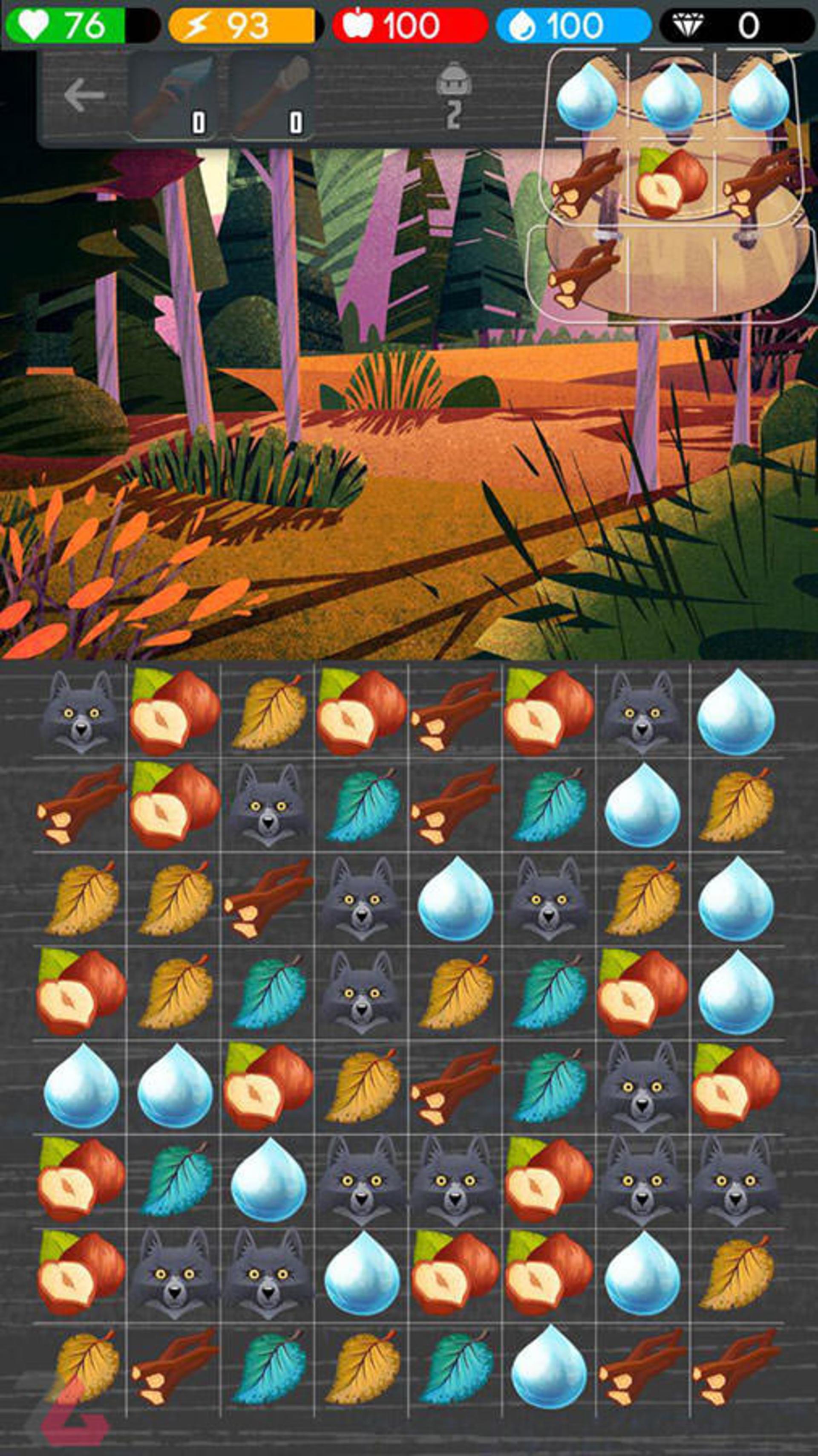 بازی موبایل Survival Craft Match 3