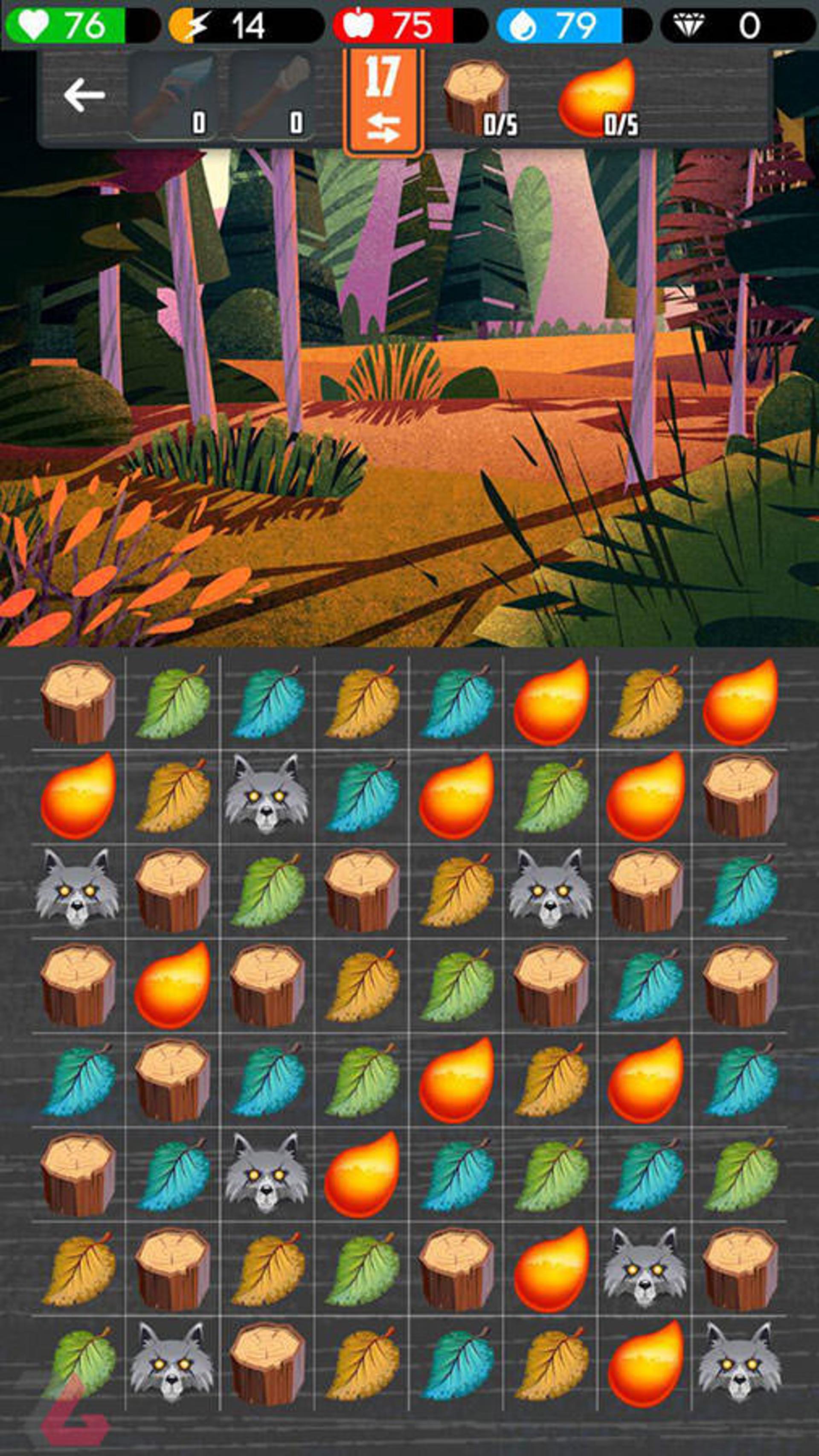 بازی موبایل Survival Craft Match 3