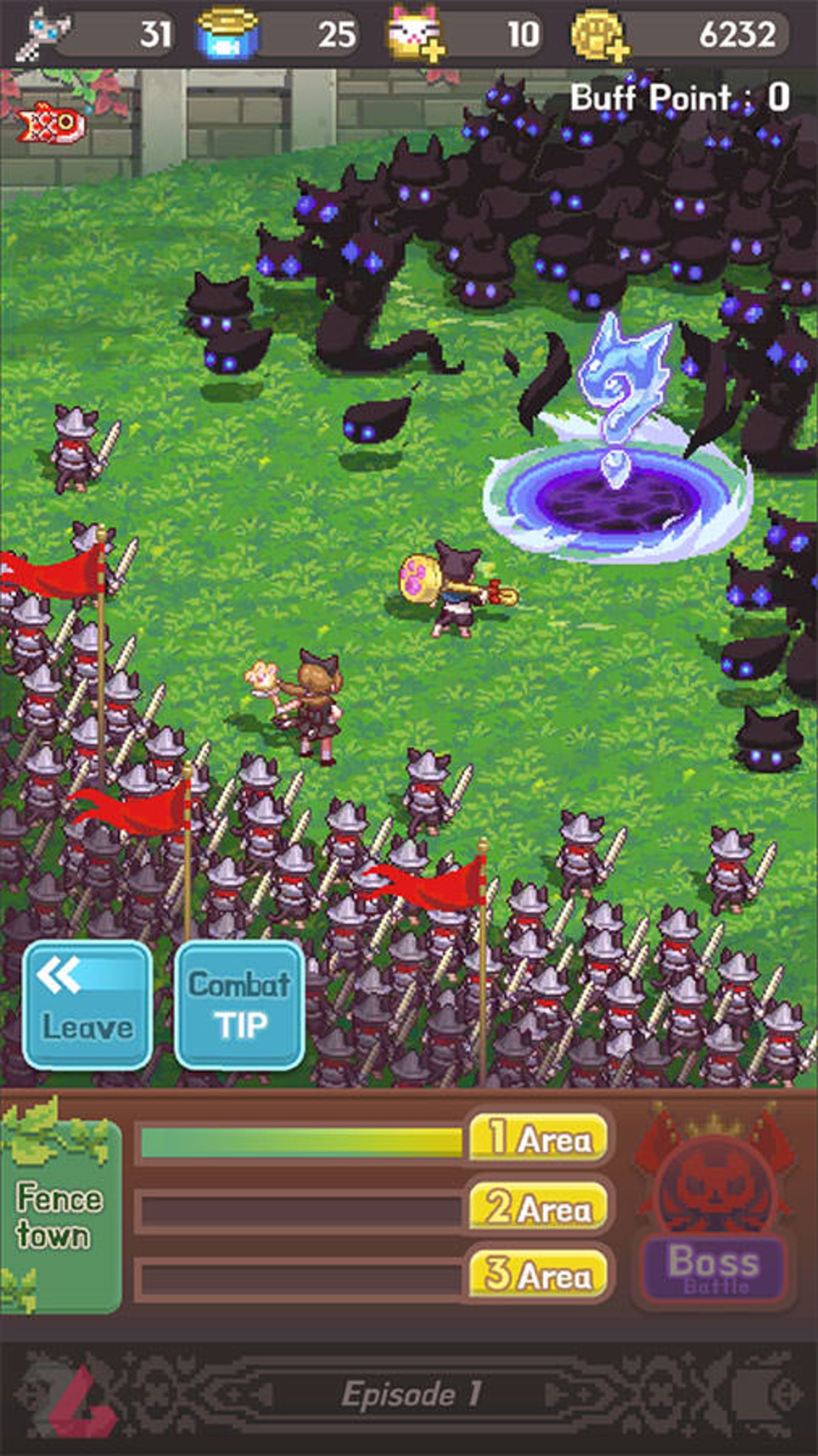 بازی موبایل Cat Knight Saga Special