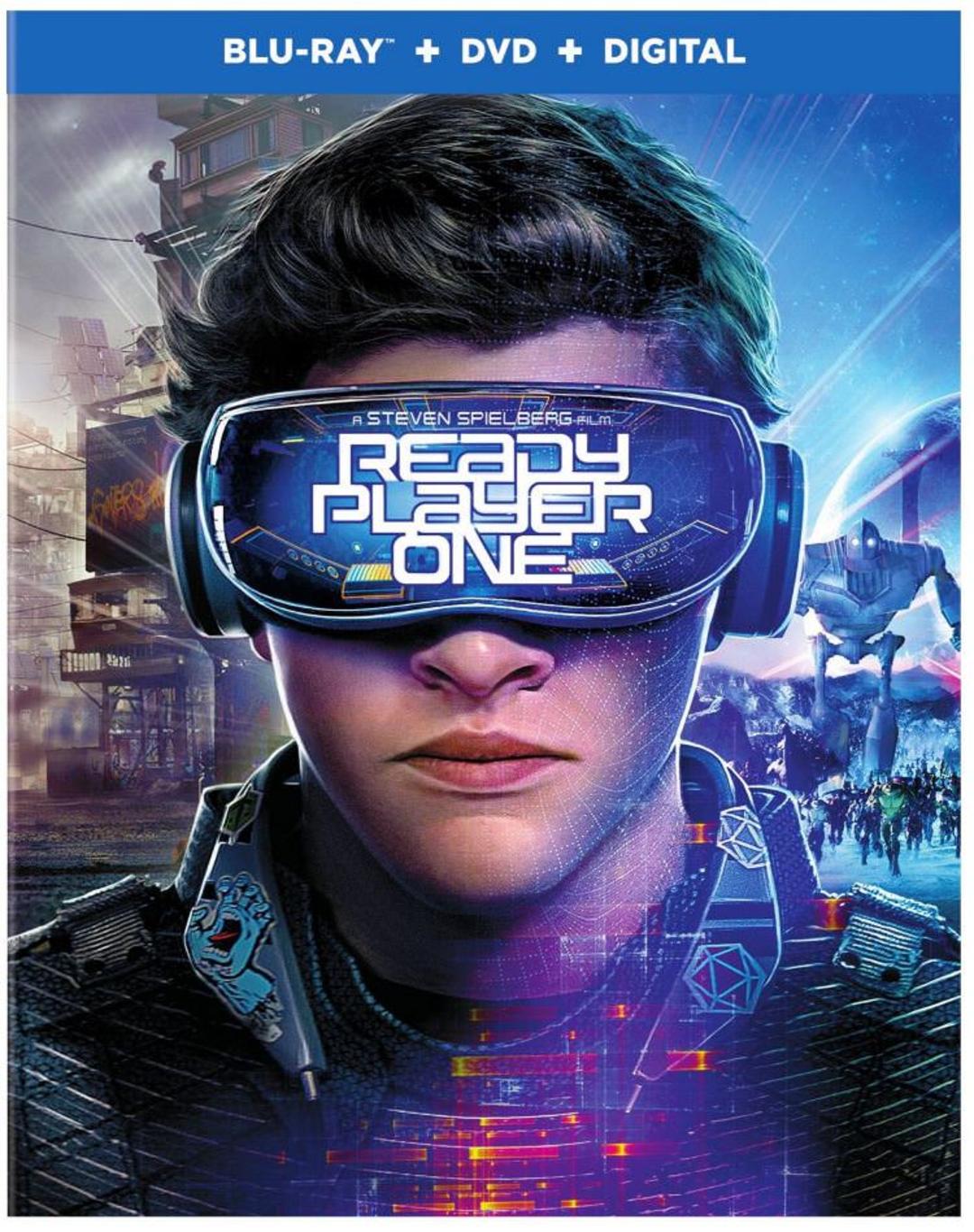 Ready Player One Bluray Box Art