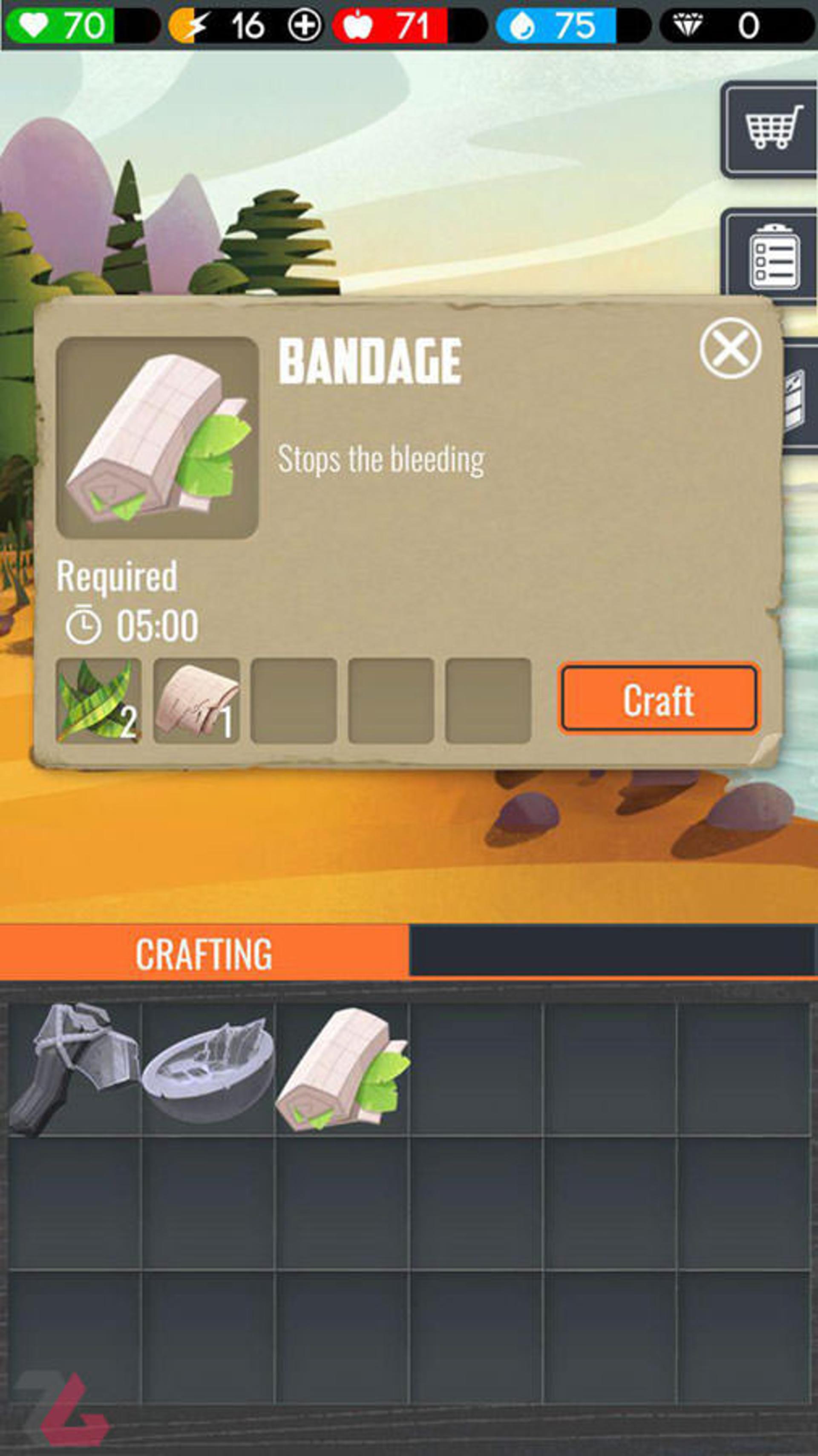 بازی موبایل Survival Craft Match 3