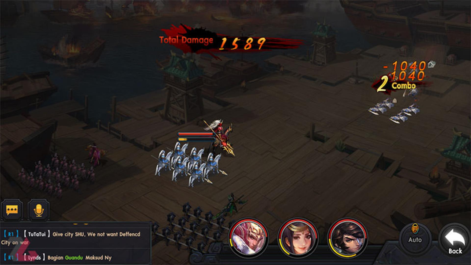 بازی موبایل Three Kingdoms: Infinity Wars