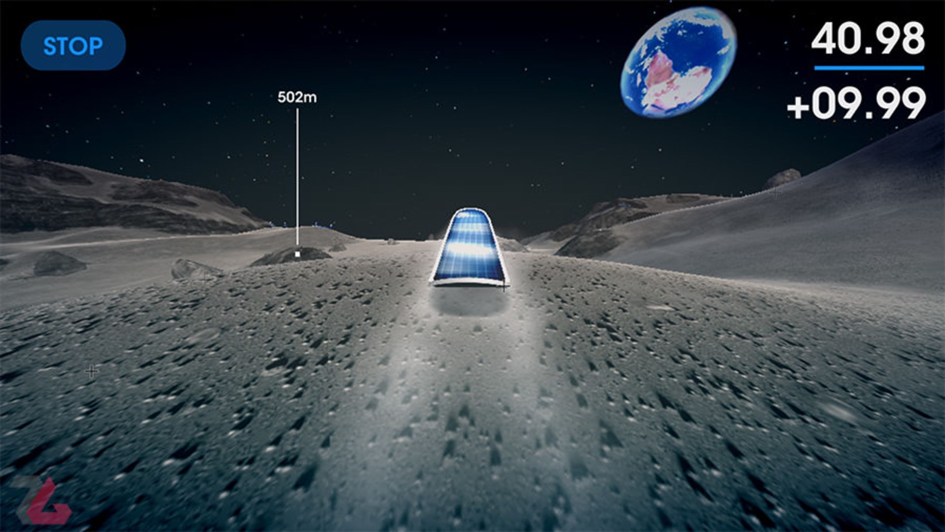 Moon Surfing