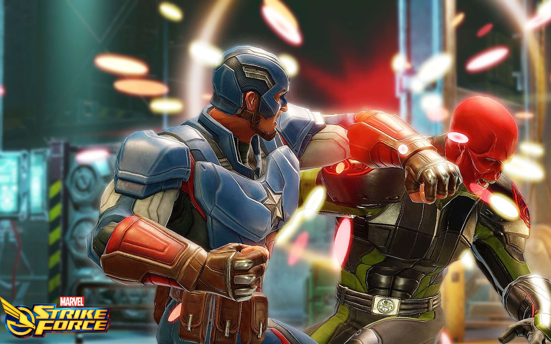 بازی موبایل Marvel Strike Heroes