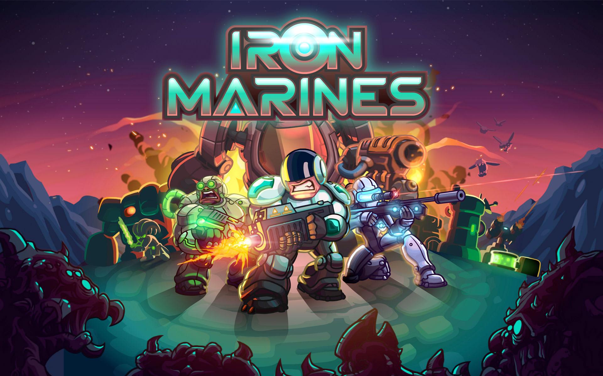 بررسی بازی iron Marines
