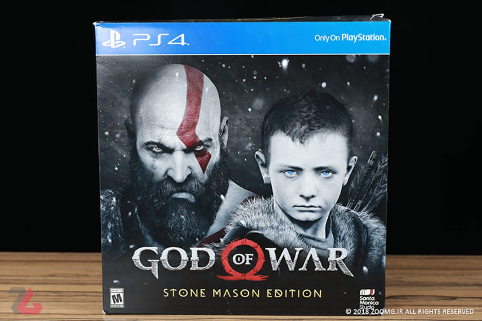 جعبه گشایی کالکتور بازی God of War