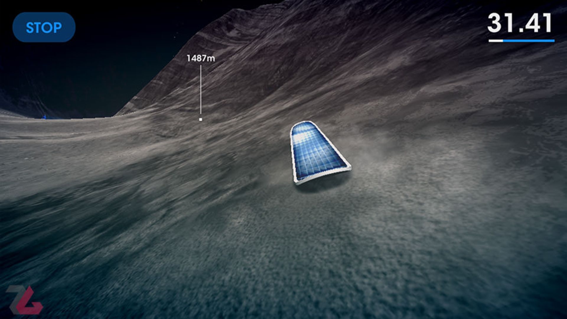 Moon Surfing