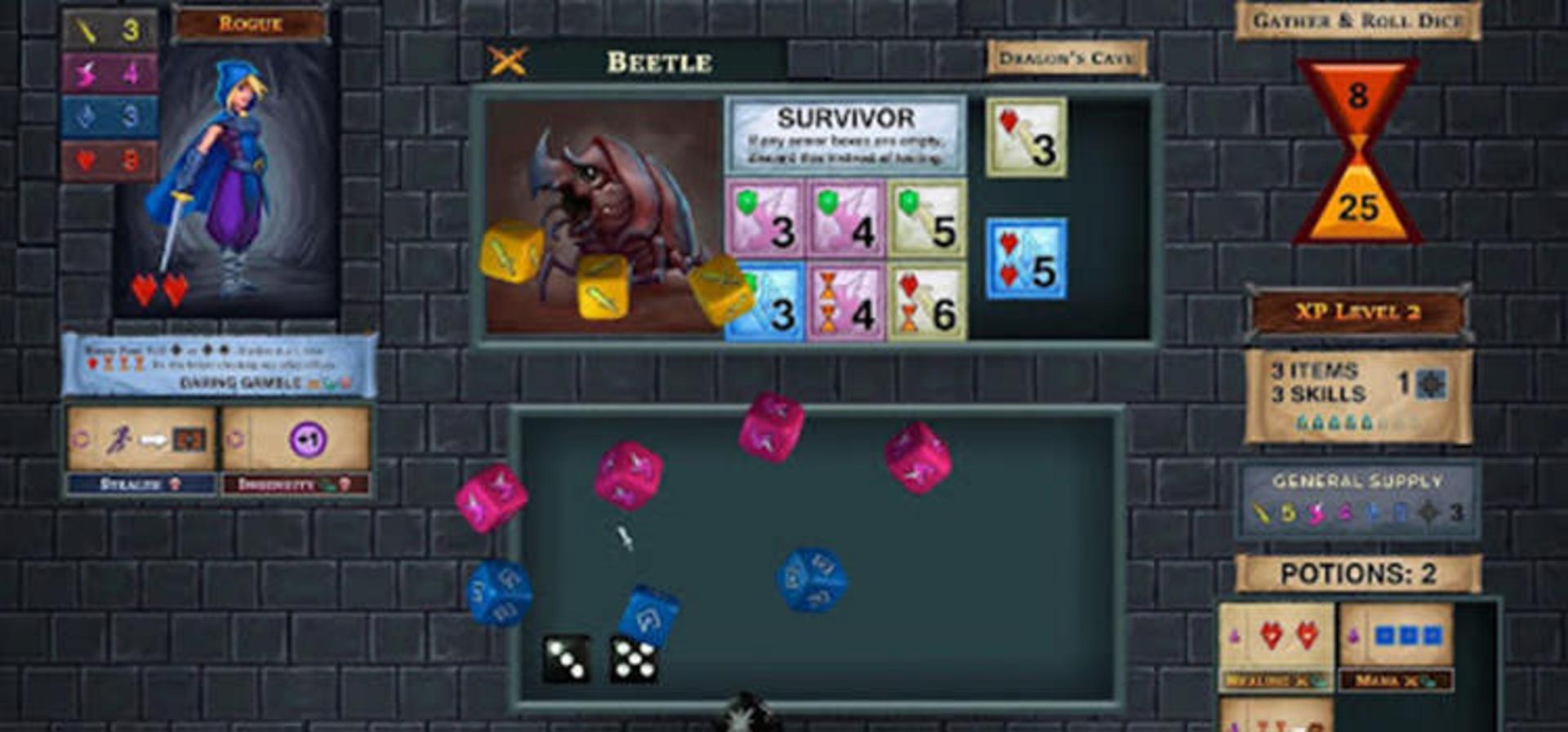 بازی One Deck Dungeon