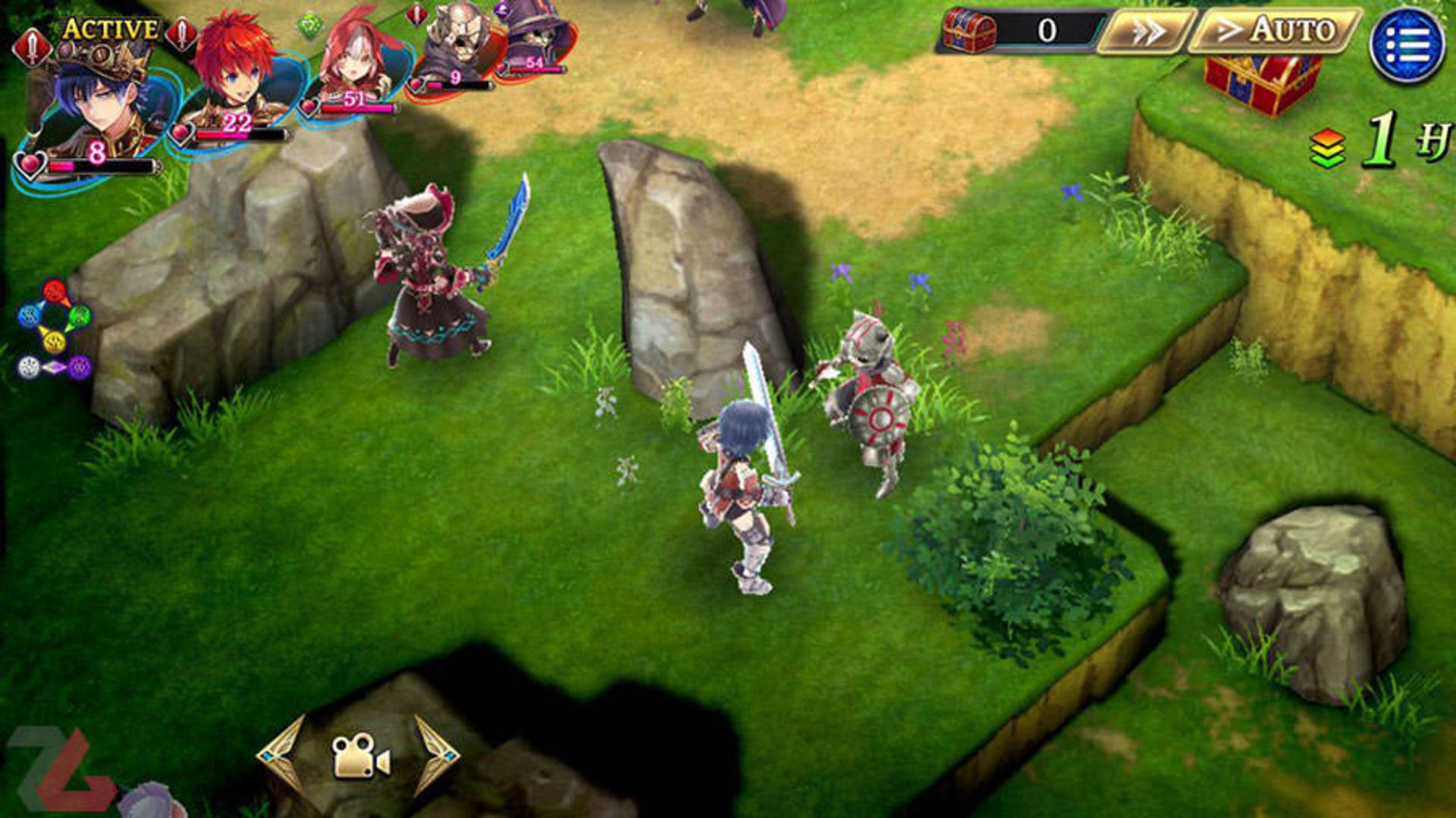 بازی موبایل The Alchemist Code