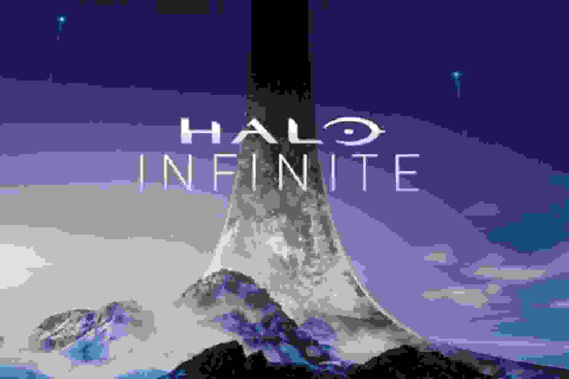 نمایی از چشم انداز بازی halo infinite
