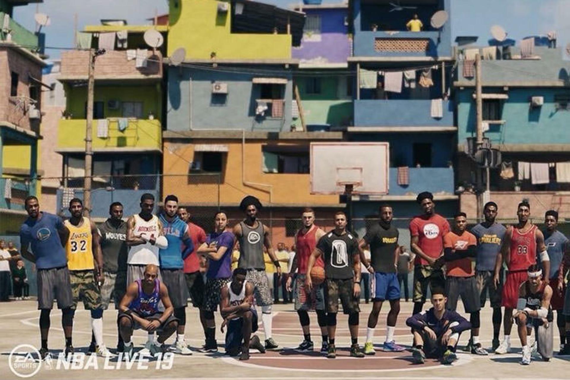 بازی nba live 19