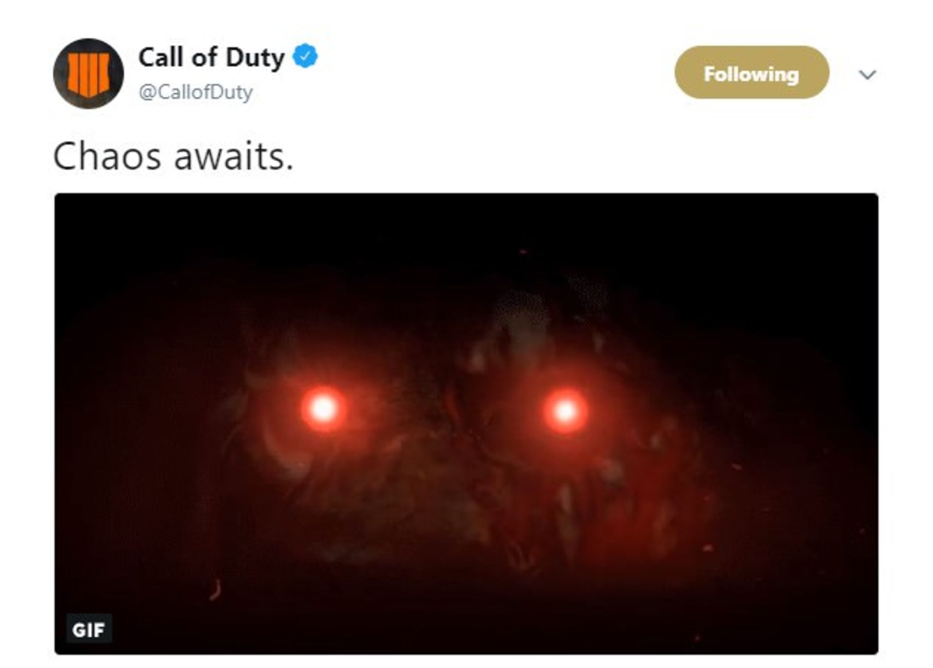 Chaos awaits