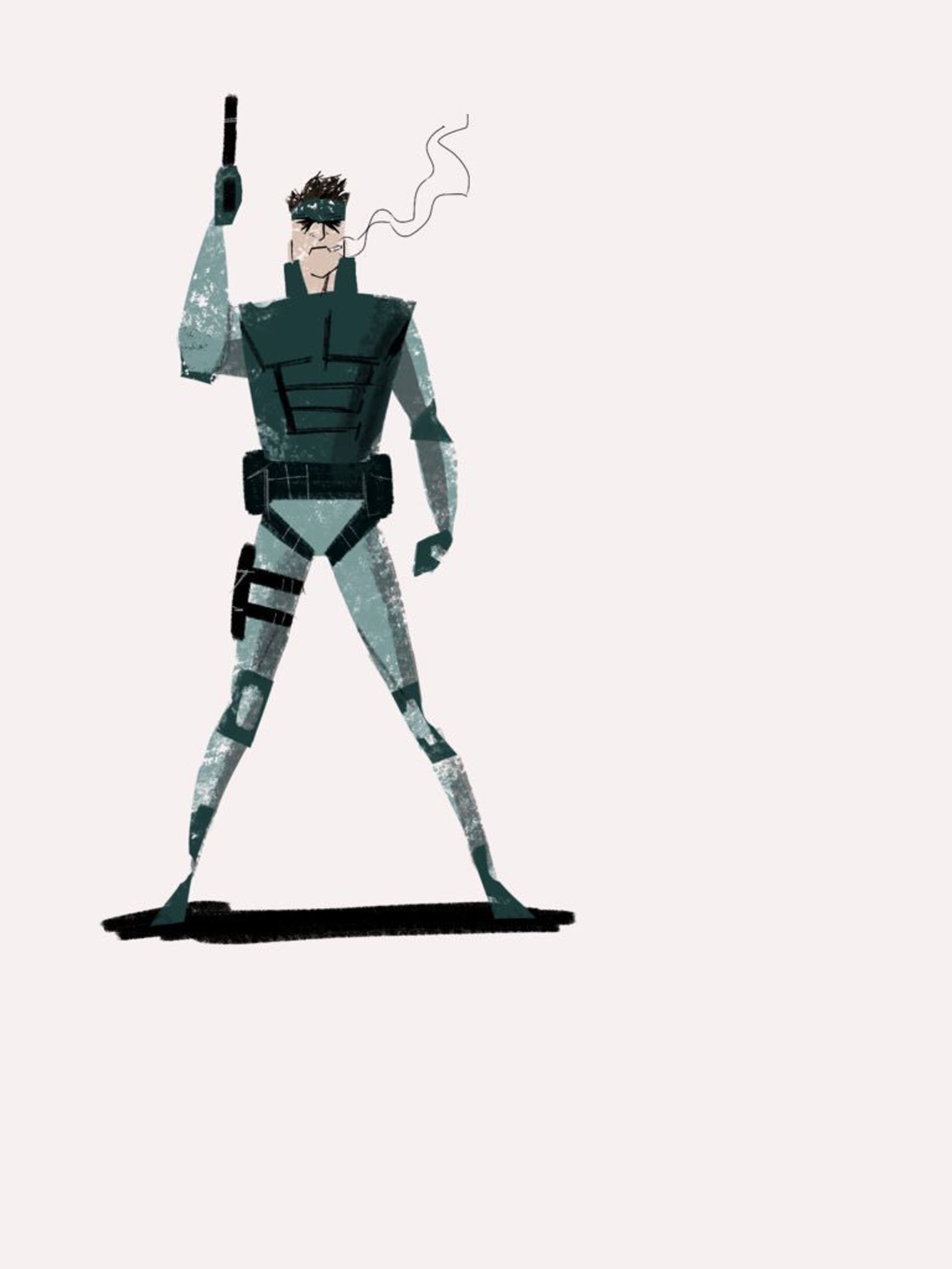 Metal Gear Solid Artwork