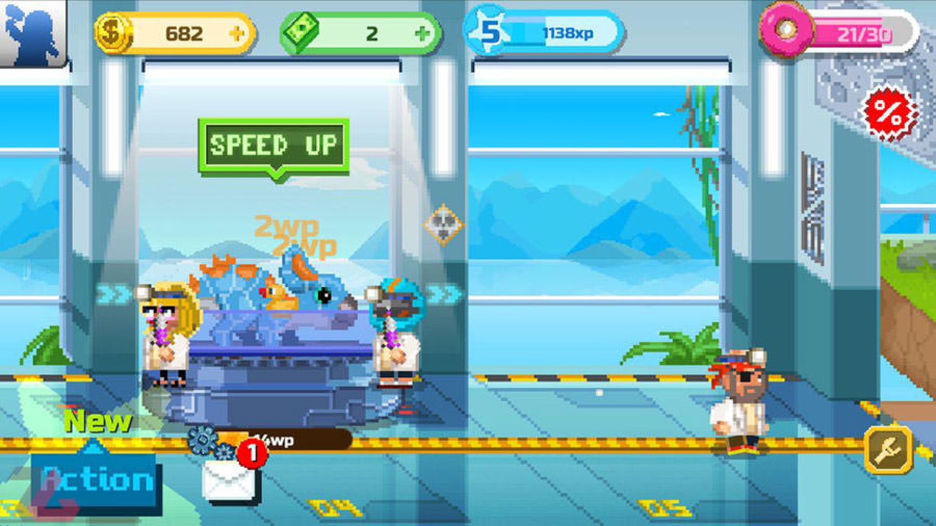 بازی موبایل Dino Factory