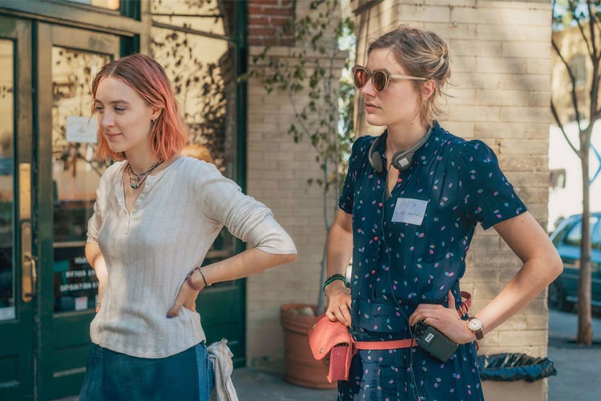 Greta Gerwig and Saoirse Ronan in Lady Bird