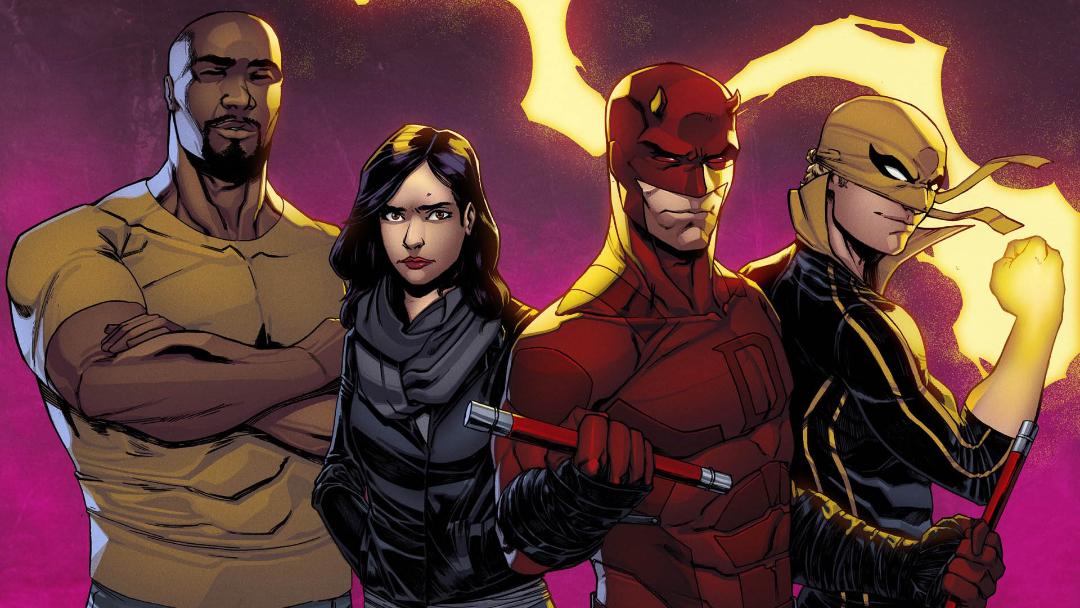 defenders - jessica jones - luke cage - daredvil - iron fist