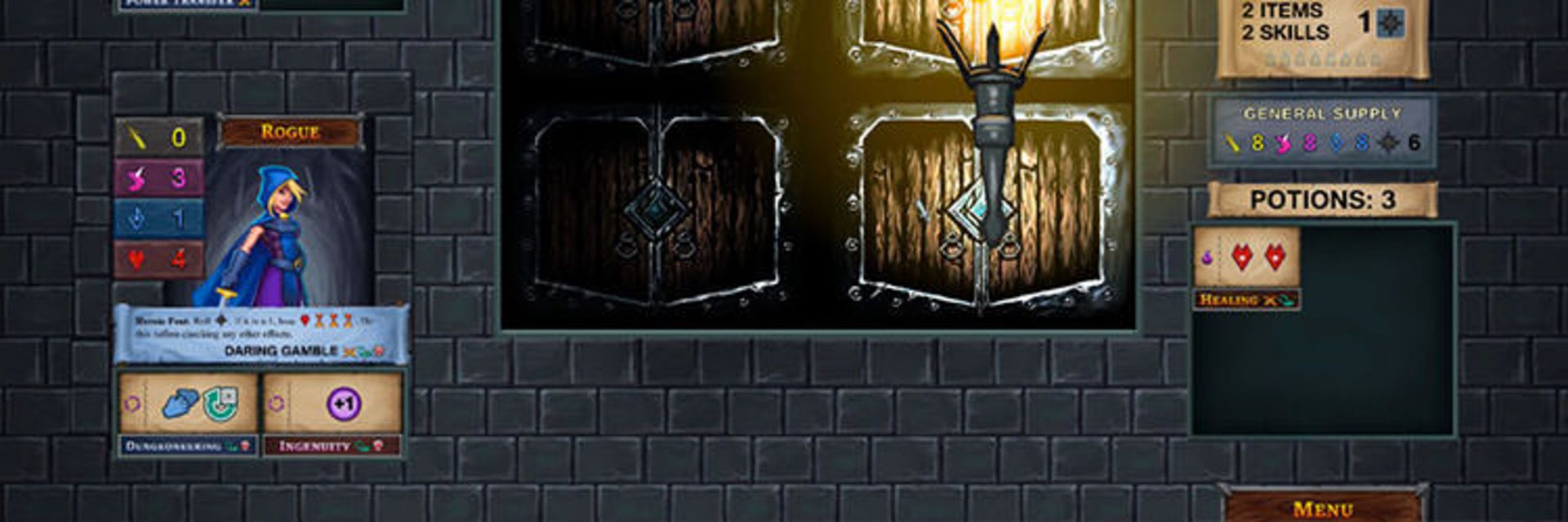 بازی One Deck Dungoen