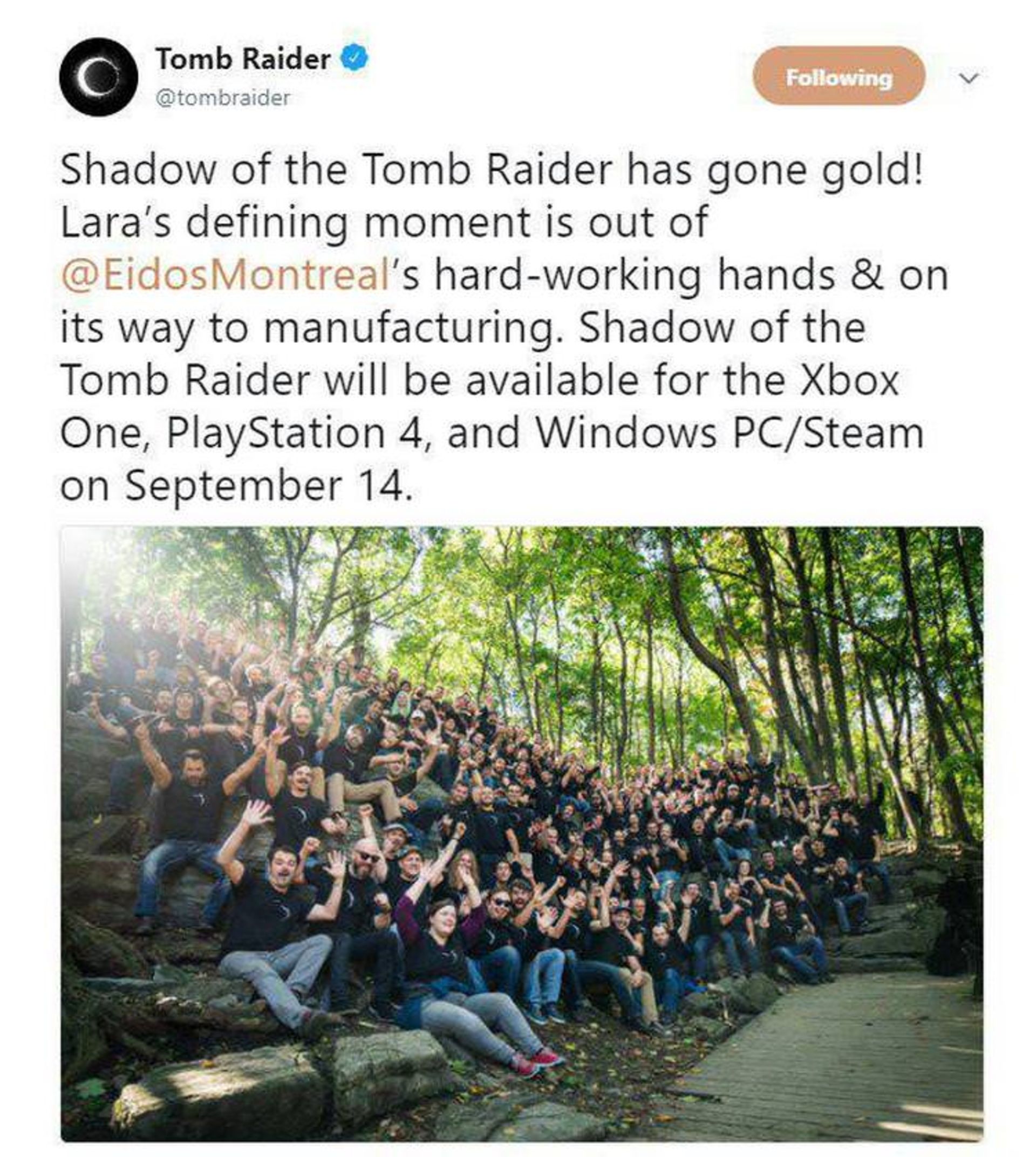 Shadow of The Tomb Raider