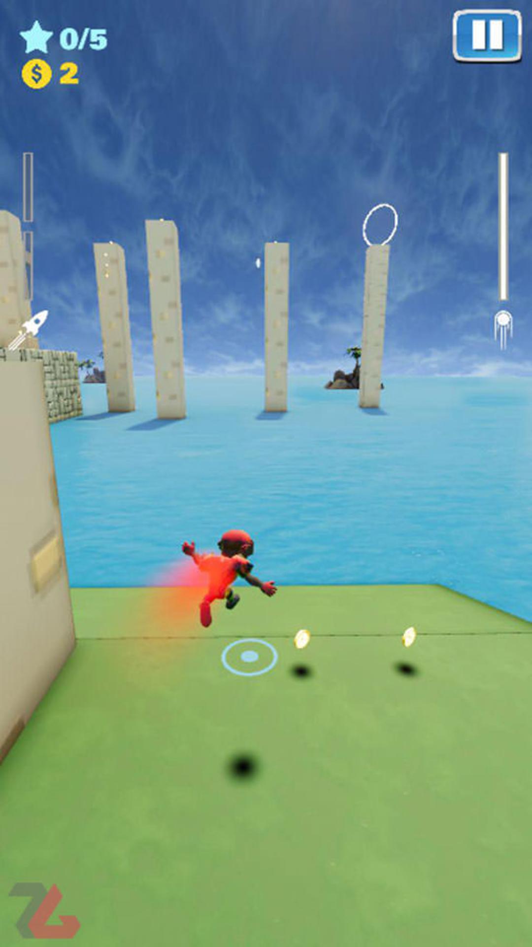 بازی موبایل Rocket Riders 3D Platformer