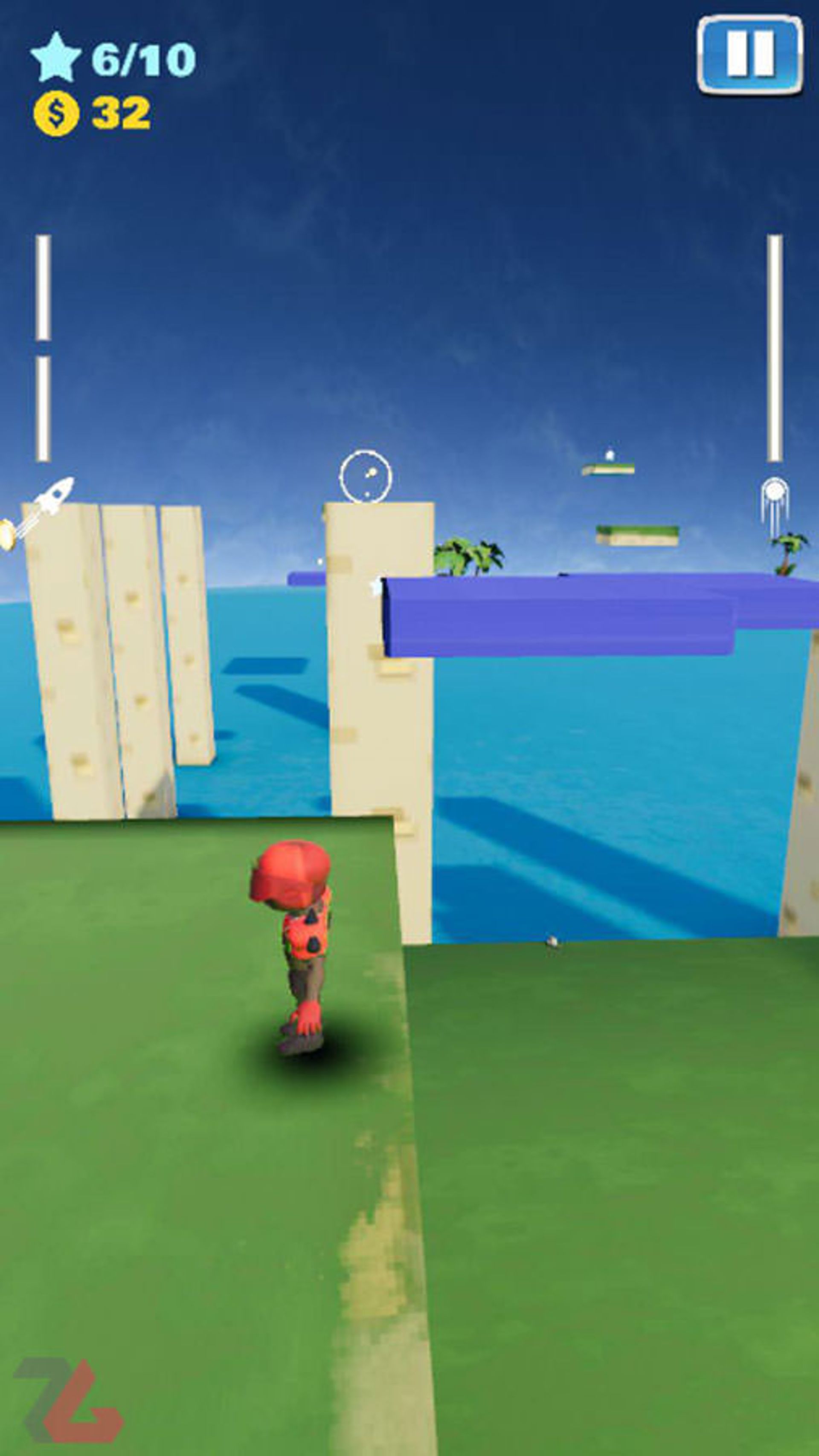 بازی موبایل Rocket Riders 3D Platformer