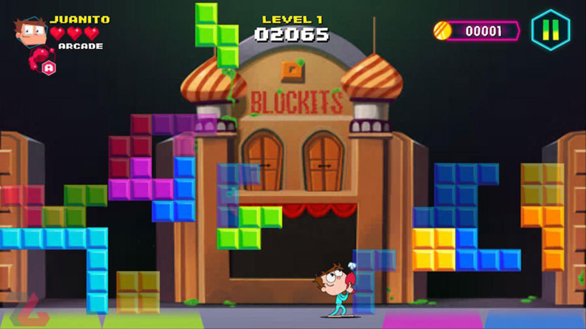 بازی موبایل Arcade Mayhem Juanito