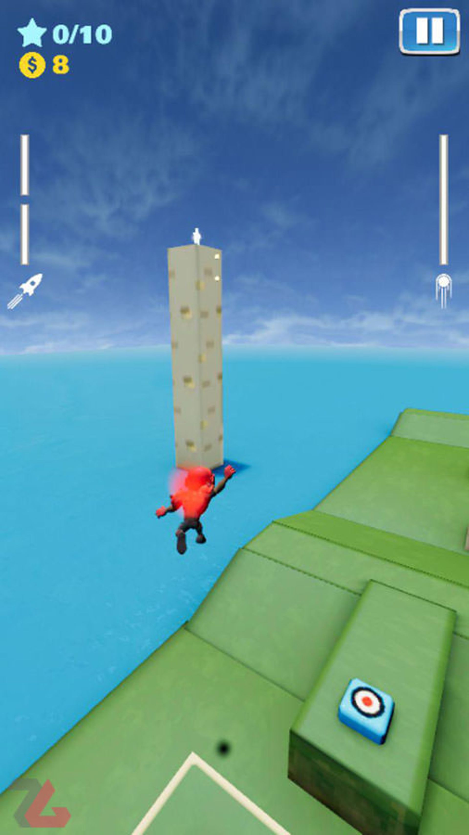 بازی موبایل Rocket Riders 3D Platformer