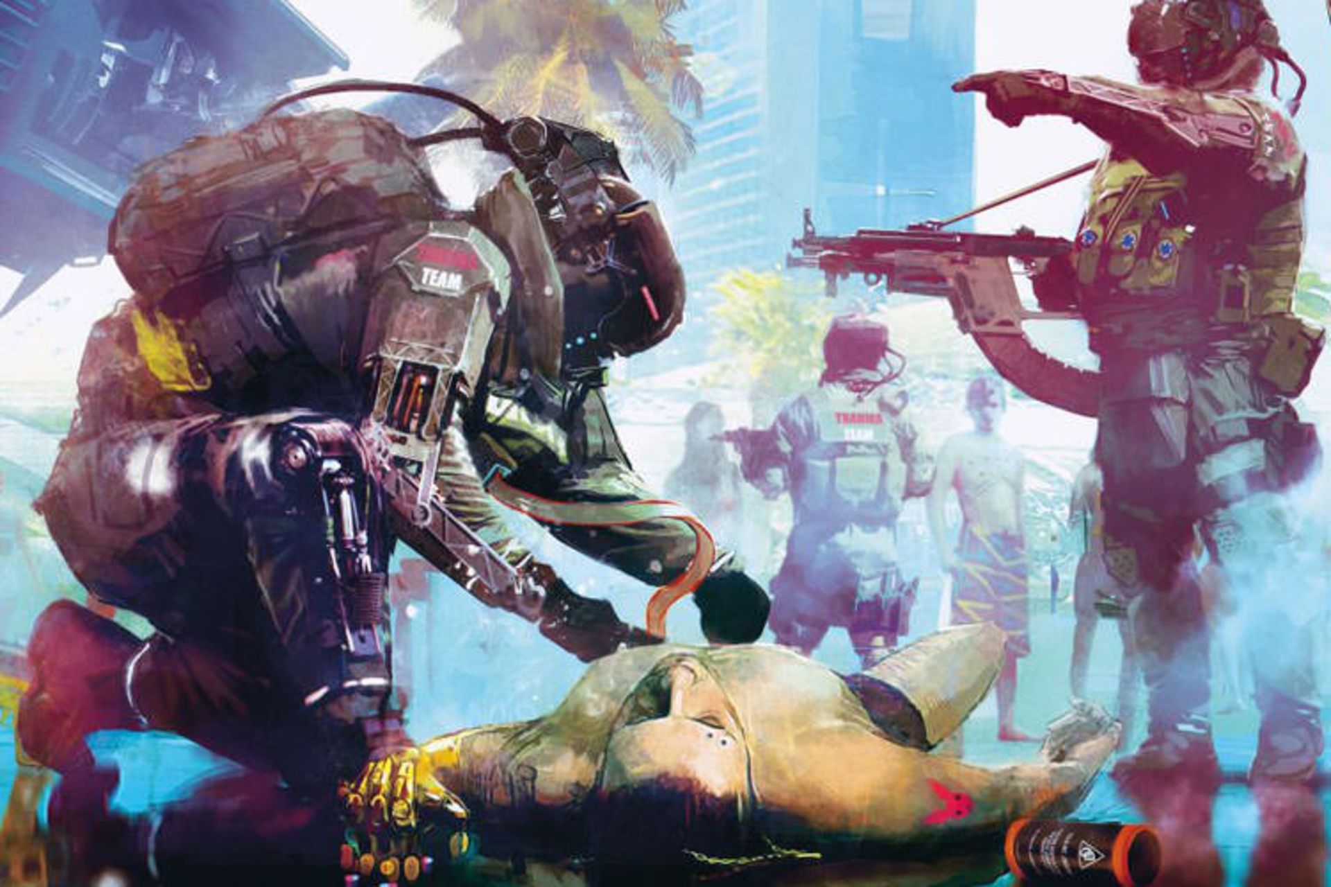 بررسی جنازه برای کسب اطلاعات در بازی Cyberpunk 2077