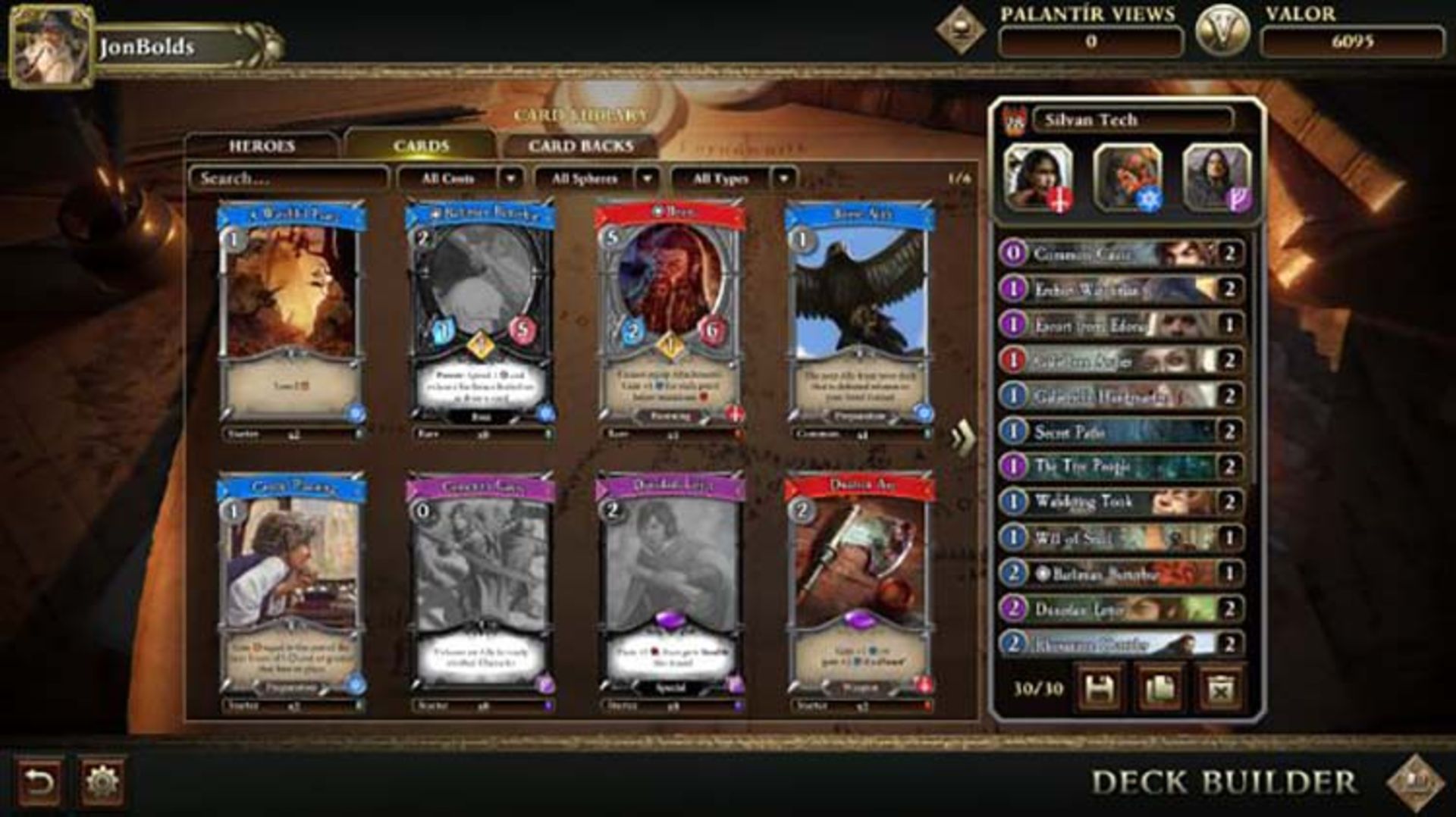 The LOTR LCG