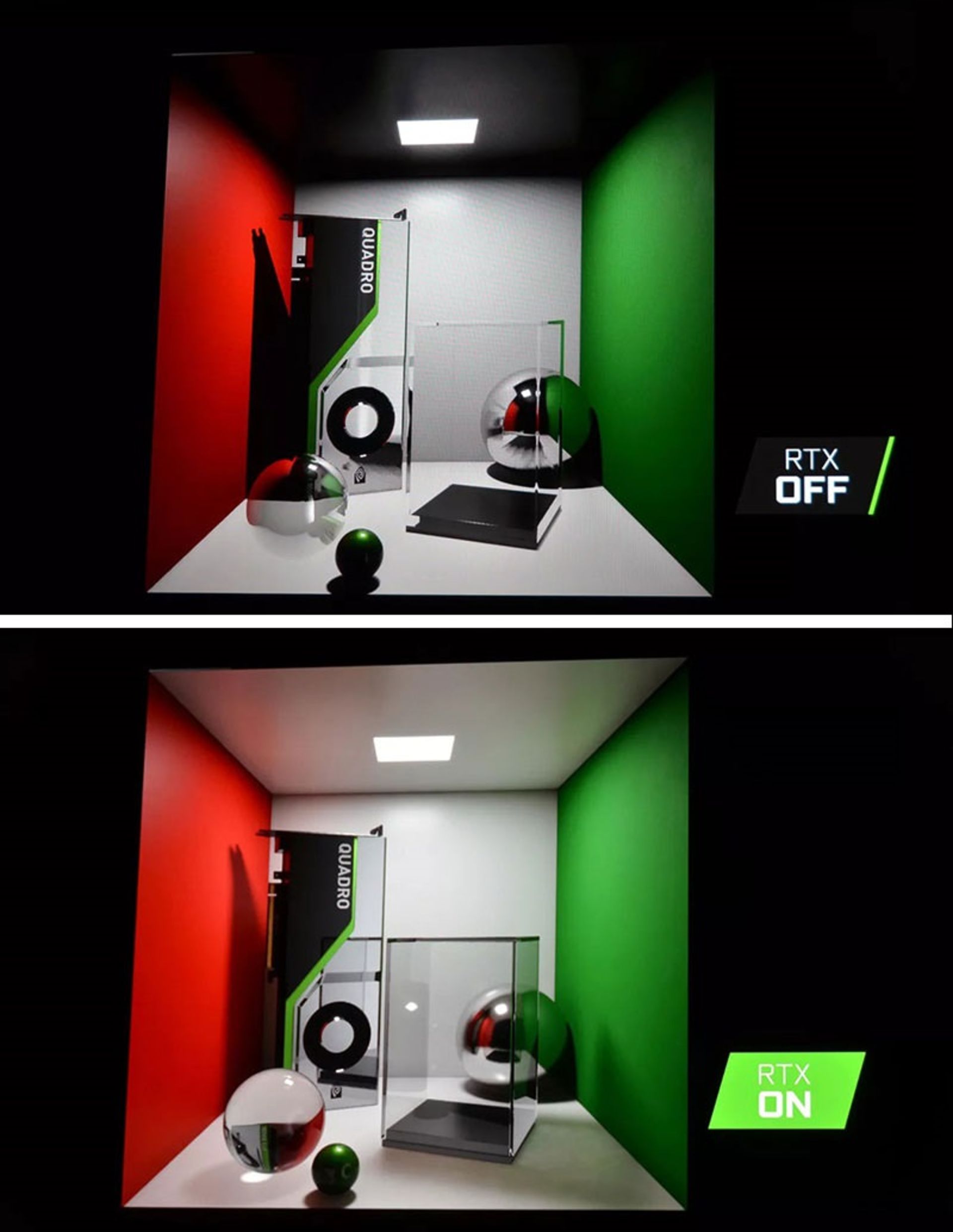 NVIDIA RTX ON OFF