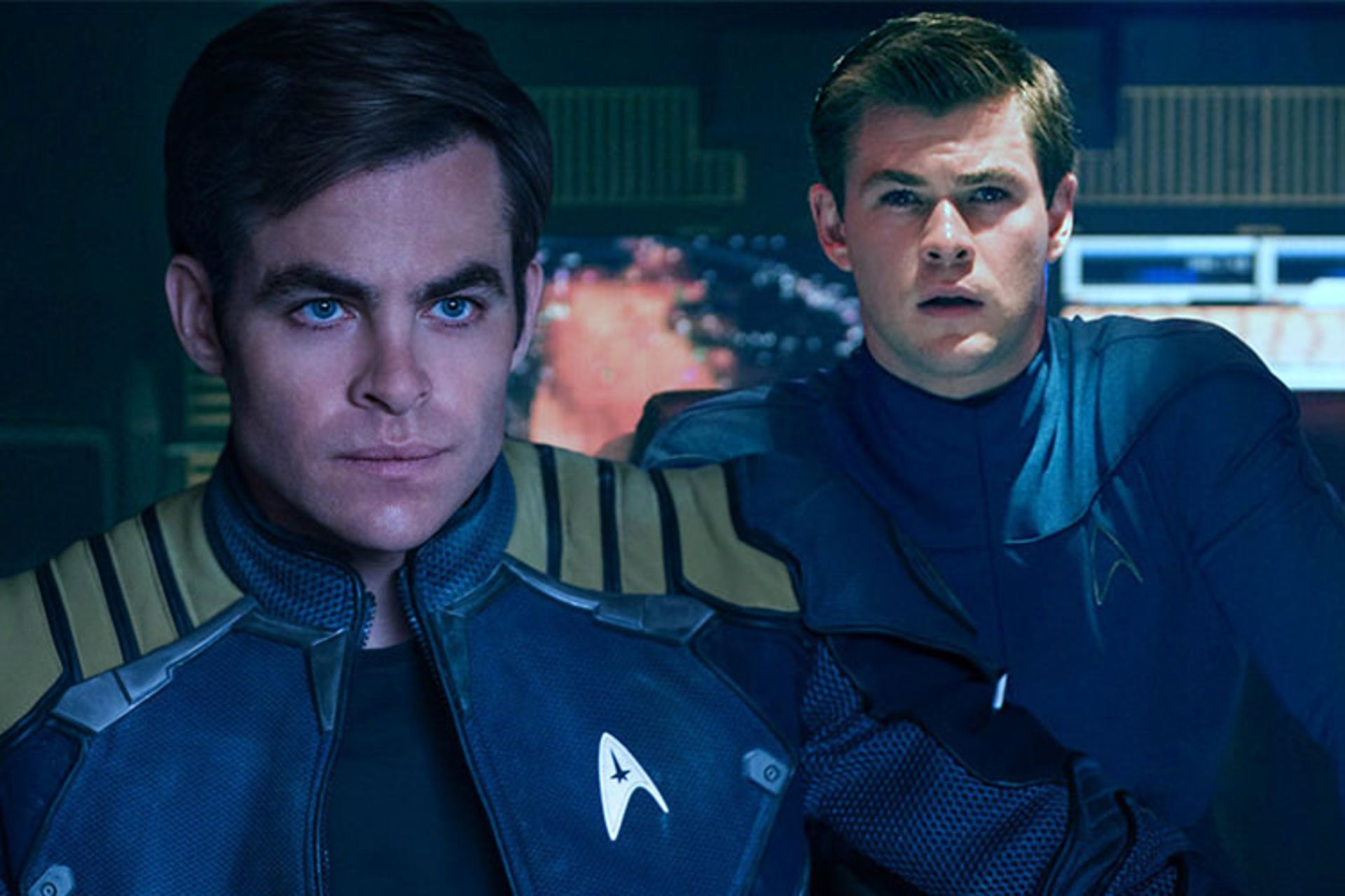 Chris Pine and Chris Hemsworth Star Trek