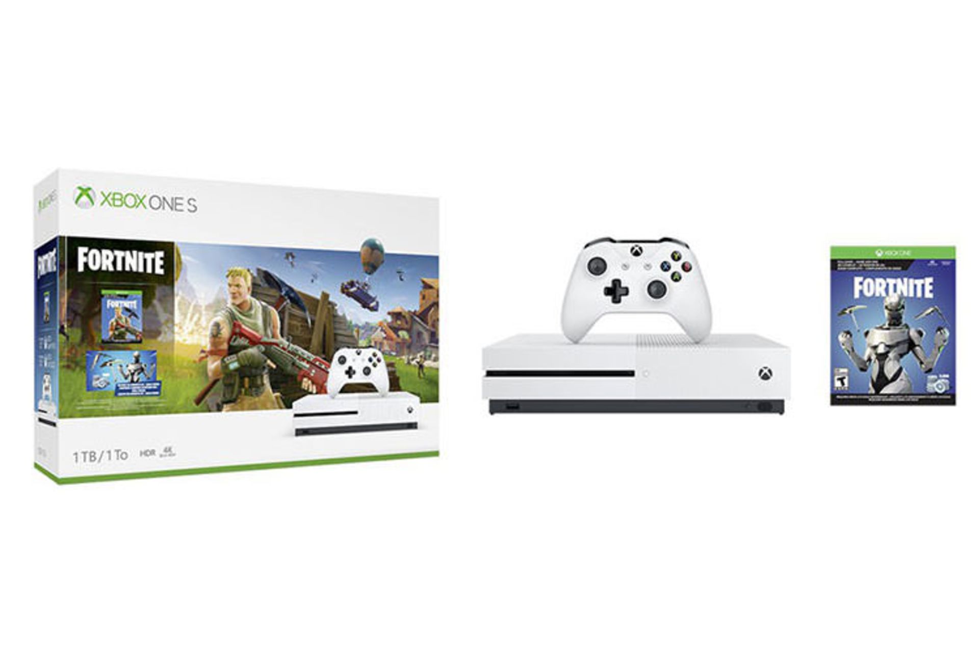 Xbox One S Fortnite Bundle