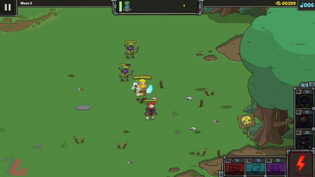 بازی موبایل Barbarian: Golden Axe