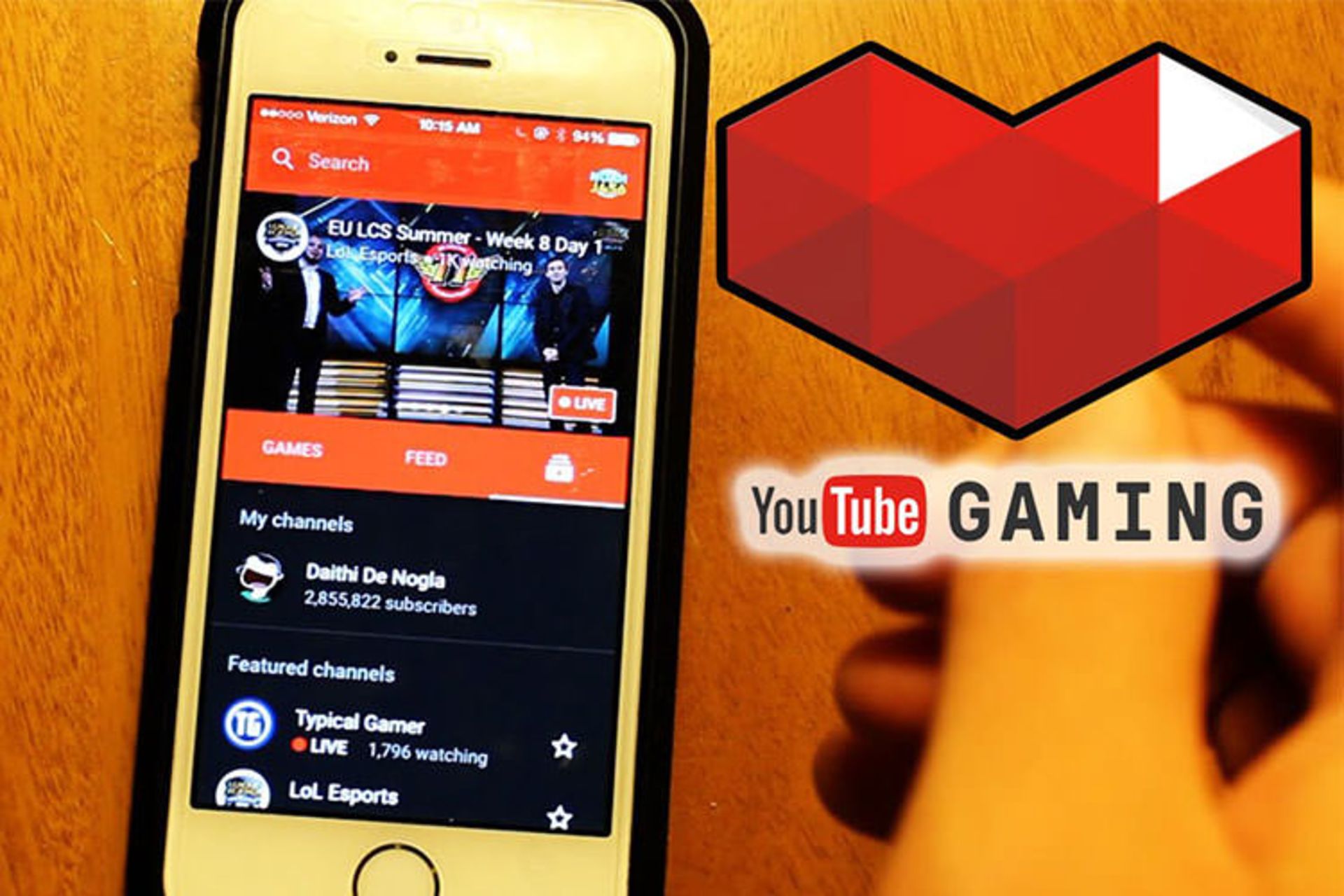 اپلیکیشن گیمینگ یوتیوب / YouTube Gaming App