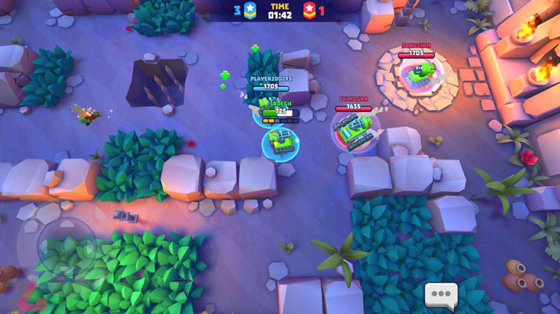 بازی موبایل Tanks A Lot