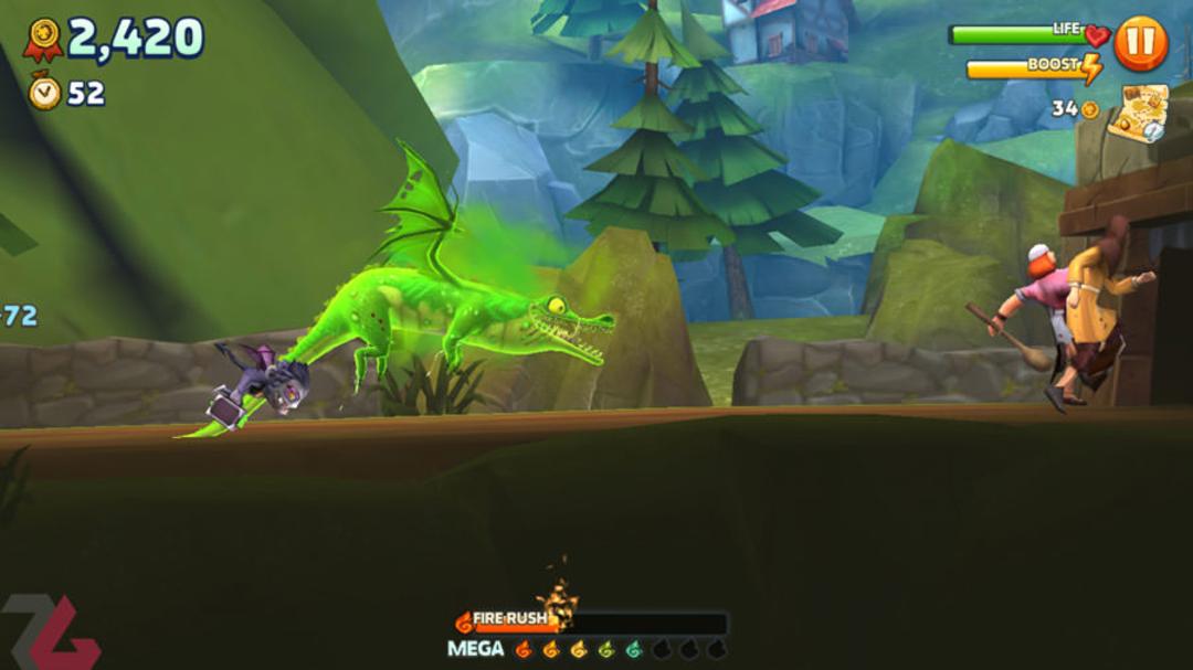 hungry dragon