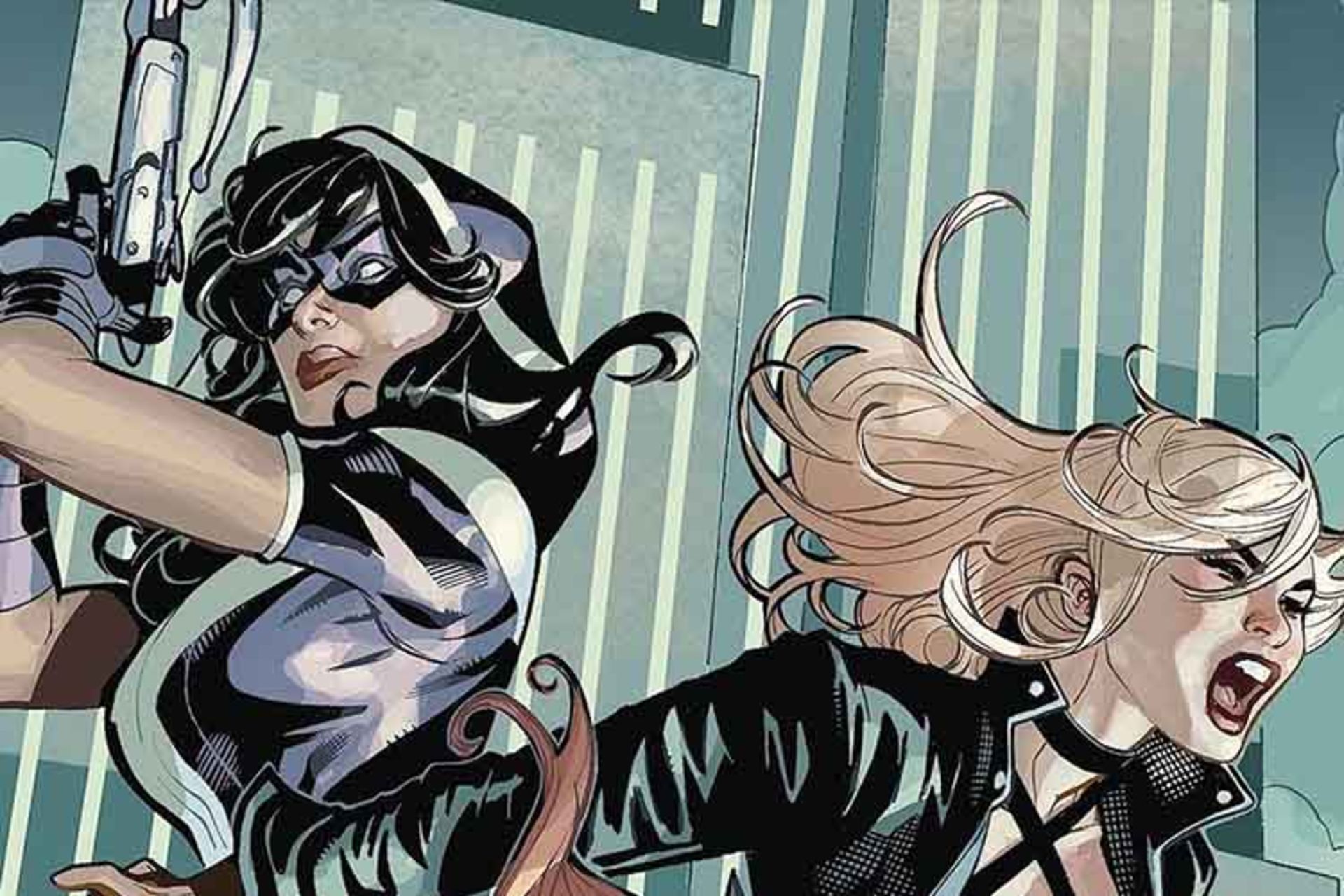 birds of pray - huntress - black canary