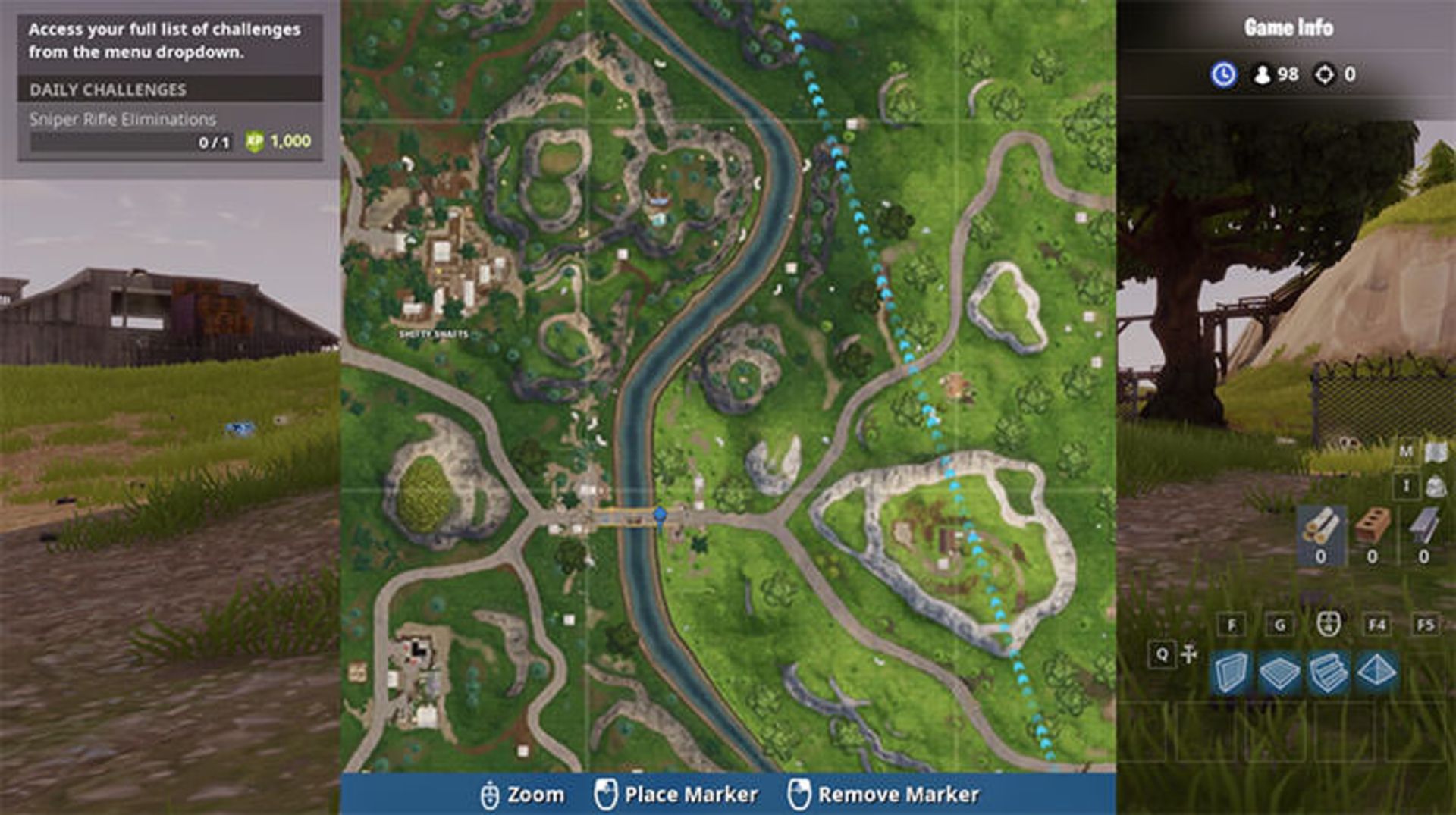چالش‌های هفته نهم از فصل پنجم بازی Fortnite