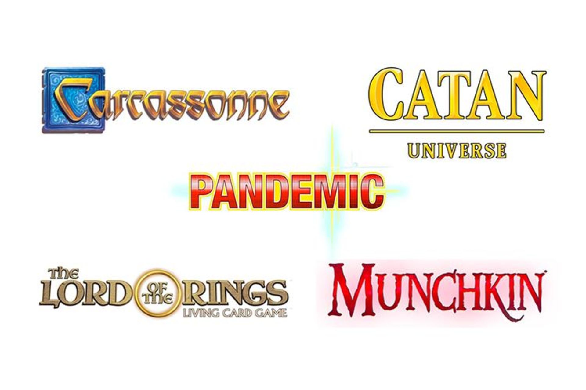 Carcassone / Pandemic / Munchkin